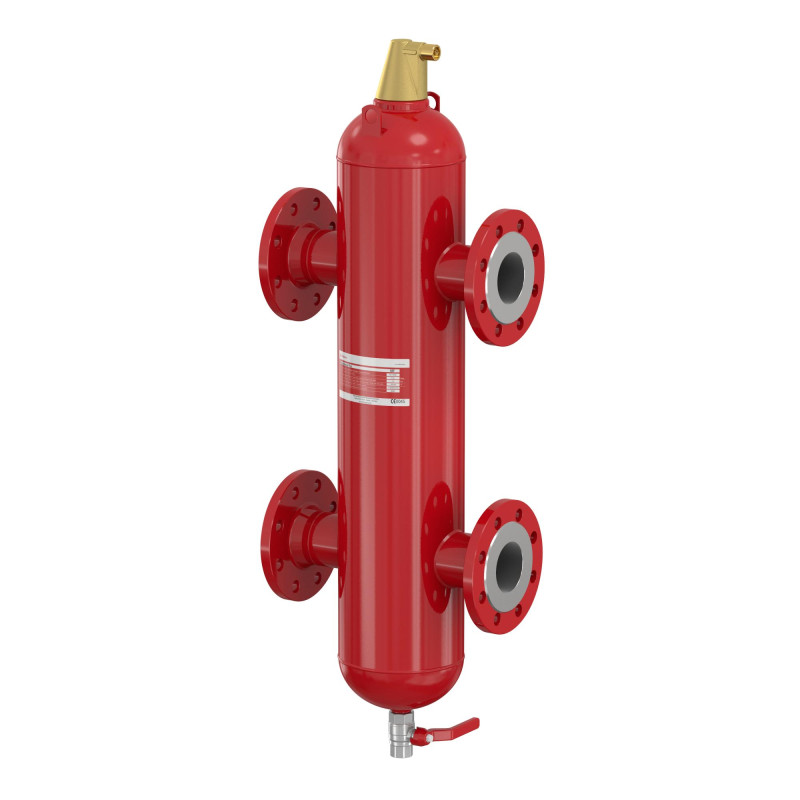 Meibes Гідравлічна стрілка FlexBalance Plus F 100 (фланець), з вбудованим сепаратором повітря і шлам (28483)