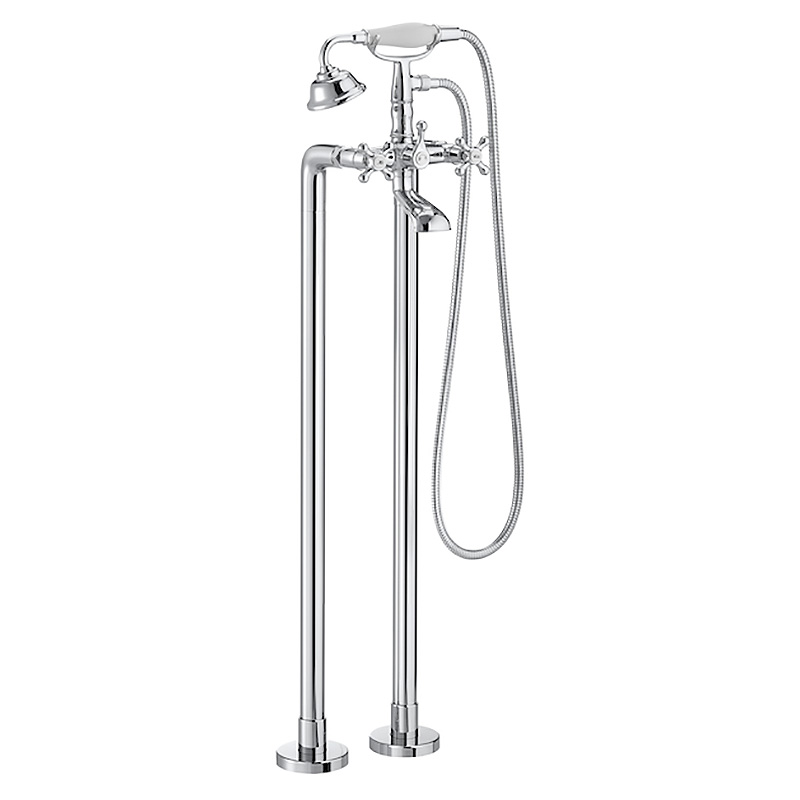 ROCA Carmen змішувач ванна/душ двохвентільний вільностоячий, монтується на підлозі, з душовим набором в комплекті, (A5A274BC00)