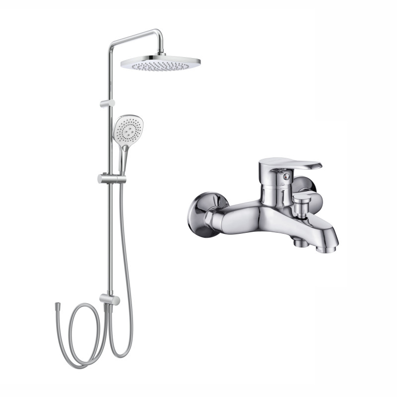 IMPRESE Душовий набір Bila Desne (10080+T-00260SQ) (SET20230606)