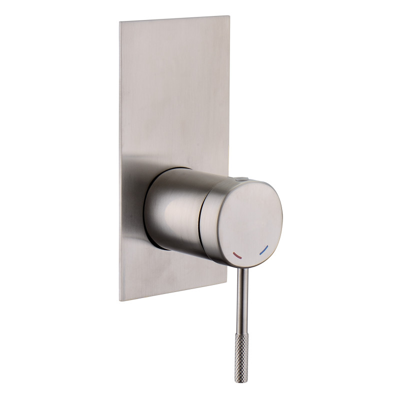 IMPRESE Змішувач для душу Brenta, прихований монтаж, нікель, 35 мм (ZMK081906081)