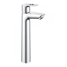 Grohe Змішувач для умивальника высокий BauLoop New з донним клапаном, хром (32856001)