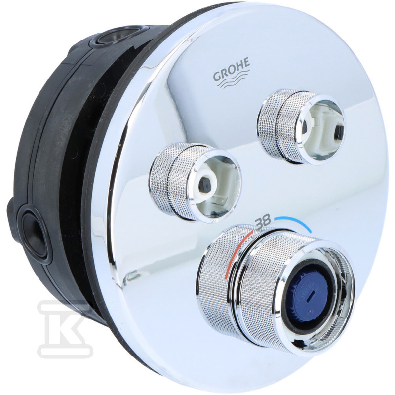 Grohe Термостат для ванни скрытого монтажа Grohtherm SmartControl, наружна частина, хром (29119000)