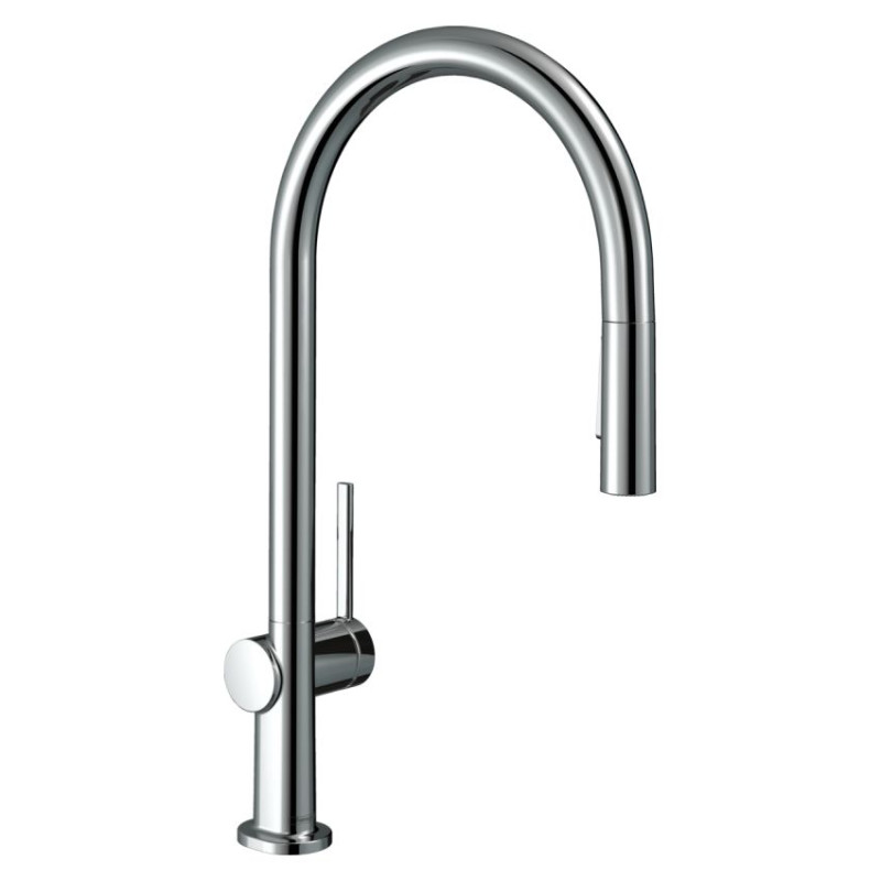 Hansgrohe Змішувач одноважільний для кухні Talis M54 з витяжним душем (72801000)