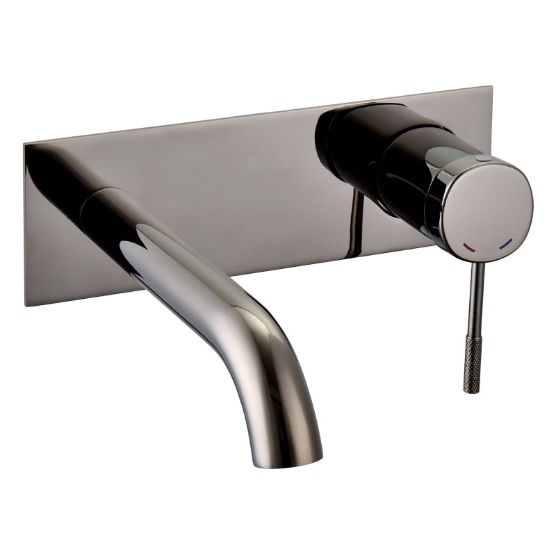 IMPRESE Змішувач для раковини BRENTA, прихований монтаж, граф.хром, 35 мм (ZMK091908030)