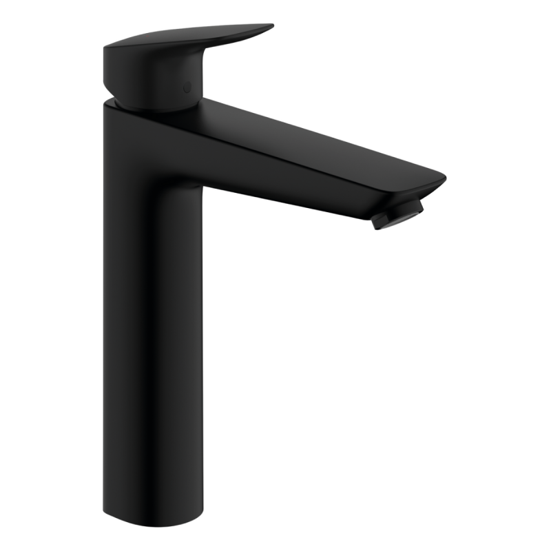 Hansgrohe Змішувач для умивальника Logis 190 чорний матовий