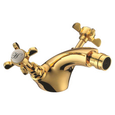 IMPRESE Змішувач для біде двовентильний CUTHNA zlato, золото (40280 zlato-n)