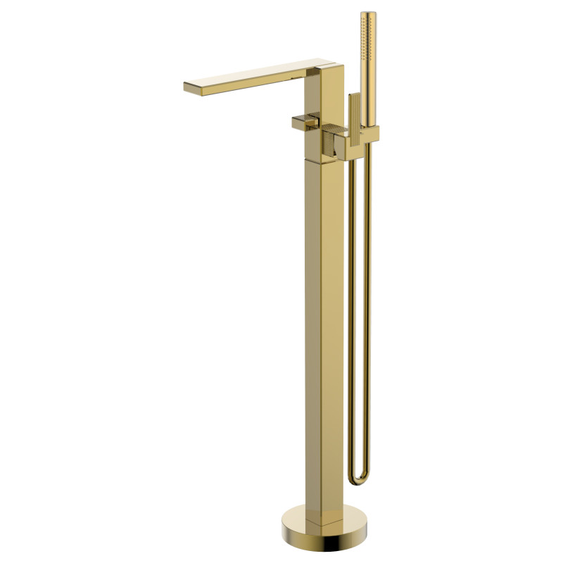 IMPRESE Змішувач для ванни окремостоячий DEIRA, шампань (ZMK112009060)