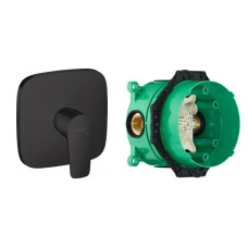 Hansgrohe Змішувач для душу Talis E прихований монтаж чорний матовий