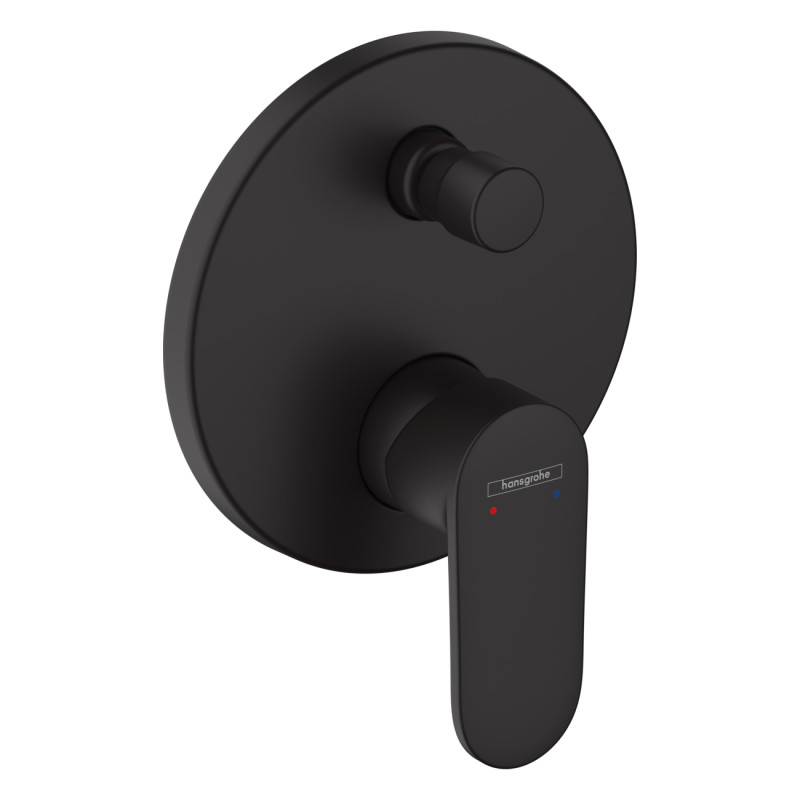 Hansgrohe Змішувач для ванни Talis Vernis Blend прихований монтаж чорний матовий