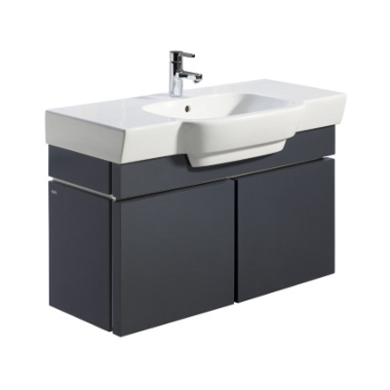 KOLO VARIUS шкафчик под умывальник 95,8*52,6*36,2 см темный графит (пол.), Польша (89126)
