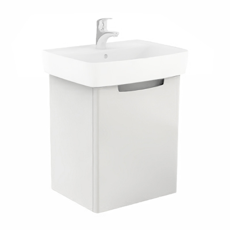KOLO REKORD тумба пiд раковину50 х 59,1 х 38,5 см, білий глянець, Польша (89545000)