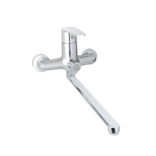 VOLLE TRAJAN змішувач для ванни, L-вилив, 35 мм, cromo, (1545.030201)