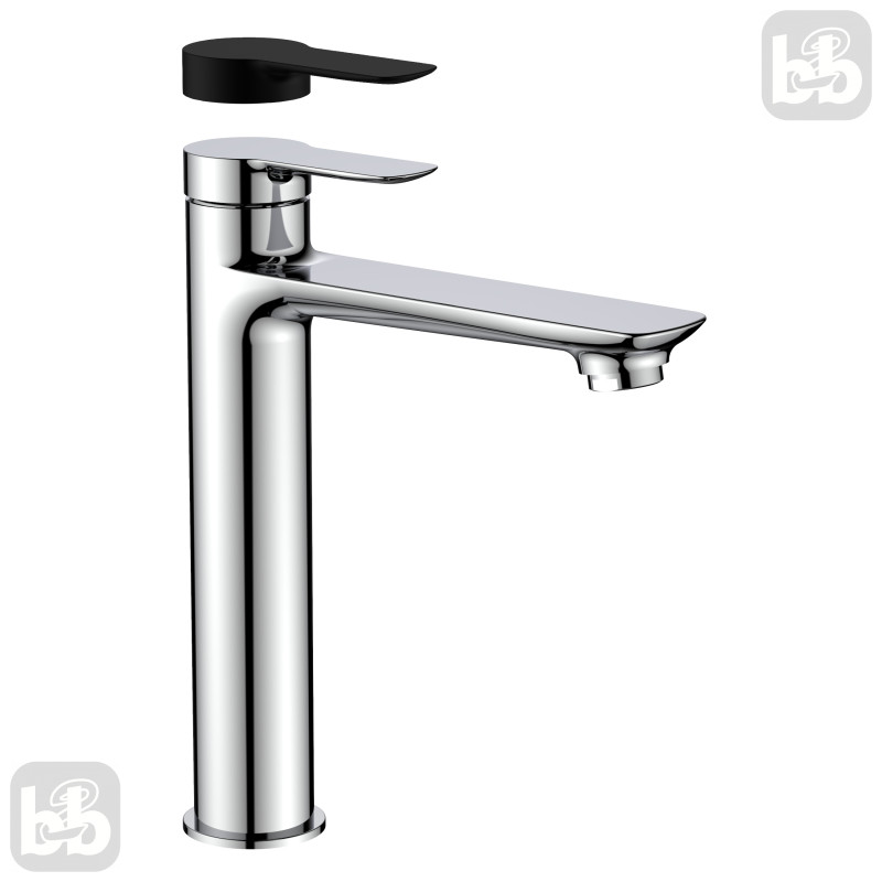 VOLLE LIBRA змішувач для умивальника високий, хром, 35 мм, (15201200)