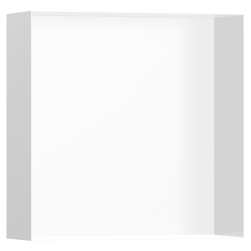 Hansgrohe XtraStoris Minimalistic настінна ніша звбудованою рамою 30*30*10см, білий матовий, (56073700)