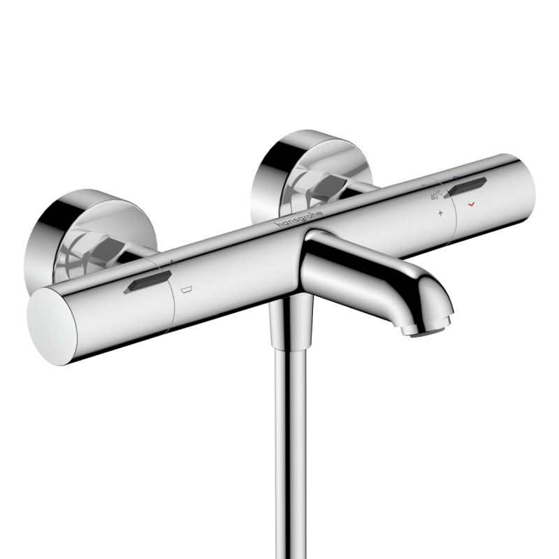 Hansgrohe ECOSTAT FINEтермостат для ванни зовнішнього монтажу, хром, (13325000)