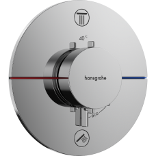 Hansgrohe SHOWER SELECT COMFORT S термостат для 2х потребителей, СМ, цвет хром, (15554000)