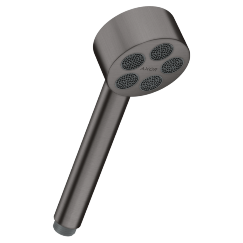 Axor ONE ручний душ, 75, 1 jet, EcoSmart, колір шліфованний чорний хром, (48651340)