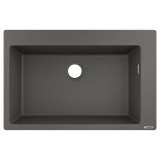 Hansgrohe S510-F660 мойка для кухни 77*51*20,5см, цвет серый камень, (43313290)