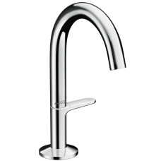 Axor ONE Select змішувач для умивальника 140, зі зливним гарнітуром push-open, хром, (48010000)
