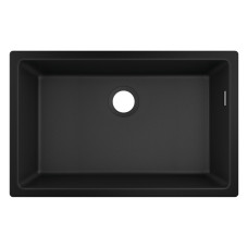 Hansgrohe Кухонна мийка кам`яна 43432170, чорний, (43432170)