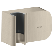Axor ONE шлангове з`єднання з тримачем для душу, Fixit Porter, колір шліфованний нікель, (45723820)