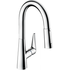 Hansgrohe TALIS M51 смеситель для кухни, однорычажный, 160, с вытяжным душем, 2jet, sBox, (73850000)