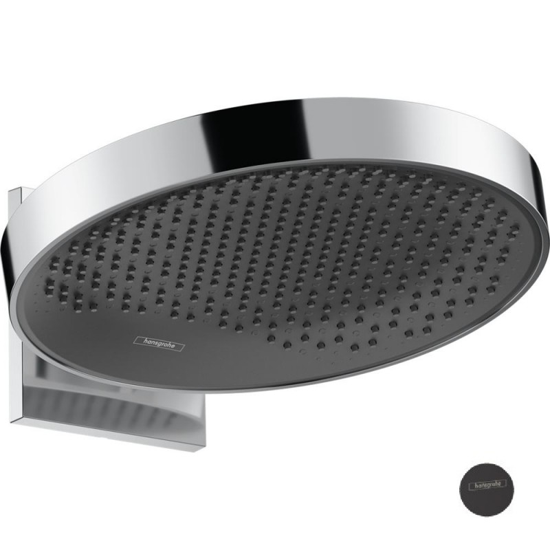 Hansgrohe Rainfinity Верхнiй душ 360 1jet з настiнним тримачем, чорний матовий, (26230670)