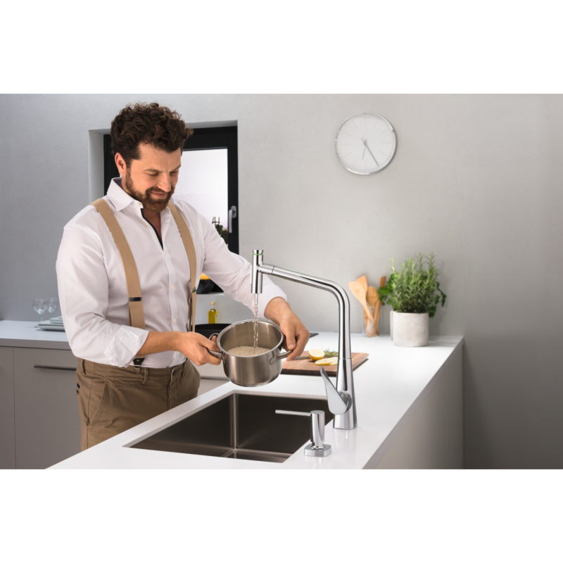 Hansgrohe Дозатор для жидкого милу A71, хром, (40468000)