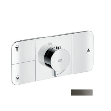 Axor One Термостат для 3 споживачів, прихований монтаж, шліфований чорний хром, (45713340)