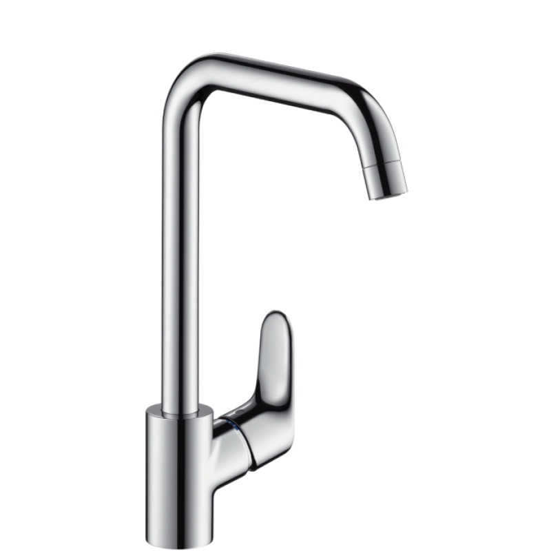 Hansgrohe Focus 260 Змішувач для кухні, одноважiльний, кол. пiд сталь, (31820800)