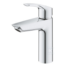 Grohe EUROSMART змішувач для умивальника, одноважільний, S, Click, колір хром, (23922003)
