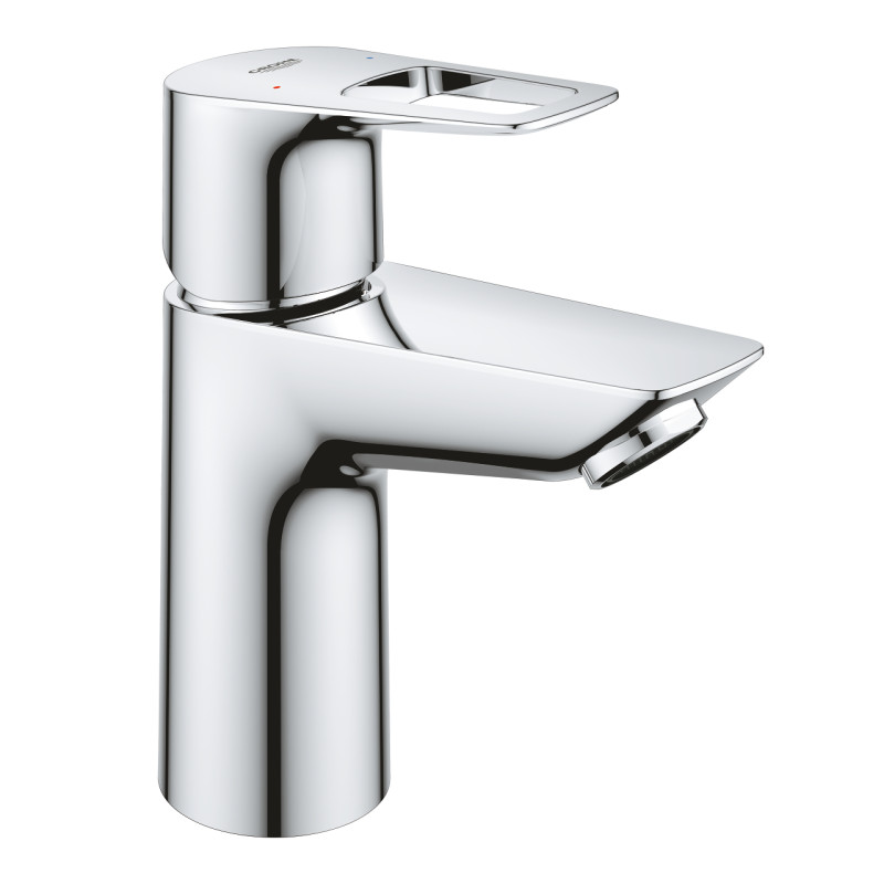 Grohe BAULOOP змішувач для умивальника, одноважільний,S-size, Push Open, хром, (23878001)