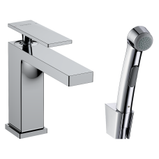 Hansgrohe TECTURIS S змішувач для умивальника 110, одноважільний, з гігієничною лійкою, колір хром, (73210000)