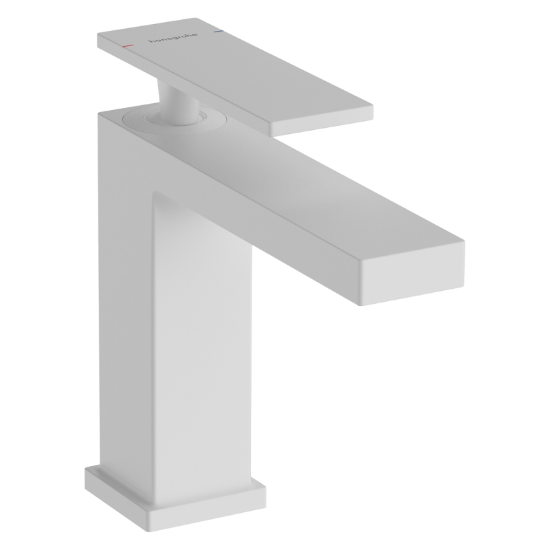 Hansgrohe TECTURIS E змішувач для умивальника 110, одноважільний, білийматовий, (73011700)