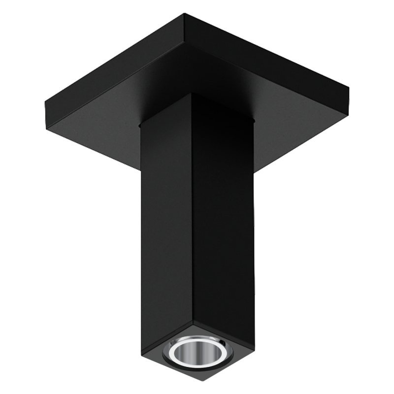 Hansgrohe PULSIFY E держательдуша потолочный, 10см, цвет черный матовый, (24338670)