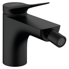 Hansgrohe VIVENIS смеситель для биде, однорычажный, со сливным гарнитуром pop-up, цвет черный матовый, (75200670)