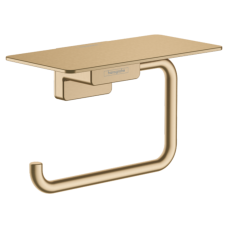 Hansgrohe ADDSTORIS тримач туалетного папірузполкою, коліршлыфованна бронза, (41772140)