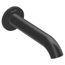 Axor ONE вилив для ванни, 178 мм, аркообразний, чорний матовий, (38411670)