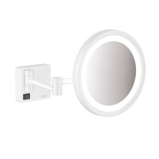Hansgrohe ADDSTORIS зеркало косметическое, с подсветкой, белый матовый, (41790700)