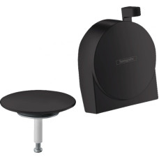 Hansgrohe EXAFILL зовнiшня частина виливу на ванну з набором для зливу та переливу, колiр чорний матовий, (58117670)