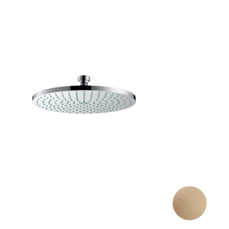 Axor Showers Верхнiй душ Starck, 240, 1 JET, ½’, колiр покриття шлiфована бронза, (28494140)