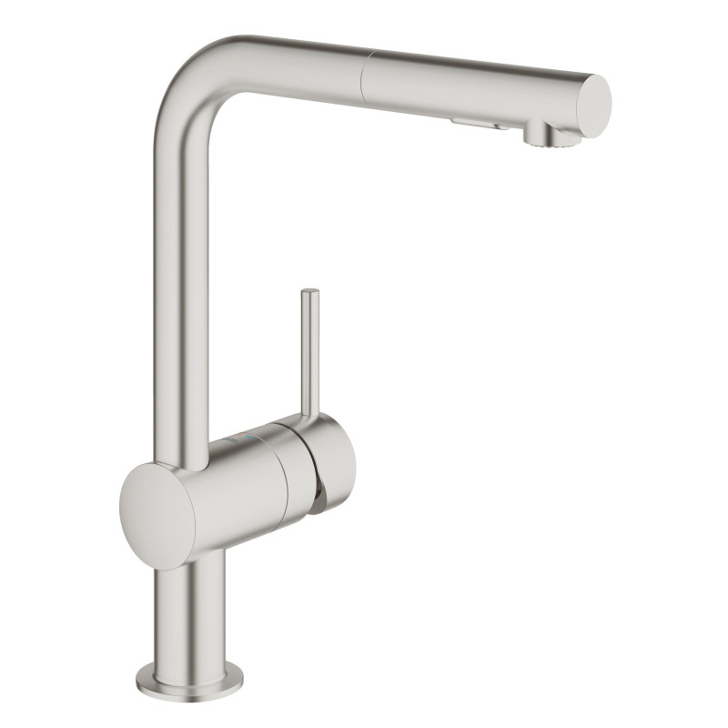 Grohe Minta Змішувач для кухні одноважiльний, DN 15, сатин, (30274DC0)