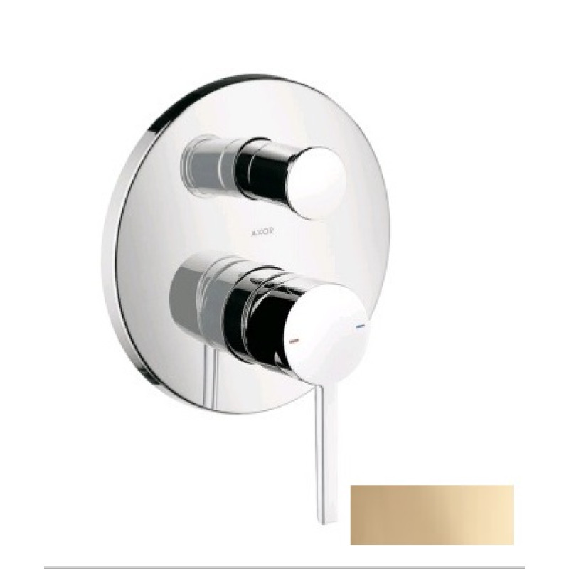 Axor Starck Змішувач для душу, одноважільний, цв полір. бронза, (10414130)