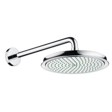 Hansgrohe Raindance Classic AIR Верхній душ 240 мм, тримач 383 мм, ½’, хром/під золото, (27424090)