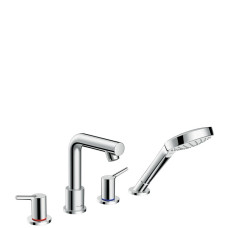 Hansgrohe Talis S Змішувач на край ванни, на 4 отвори, хром, (72419000)