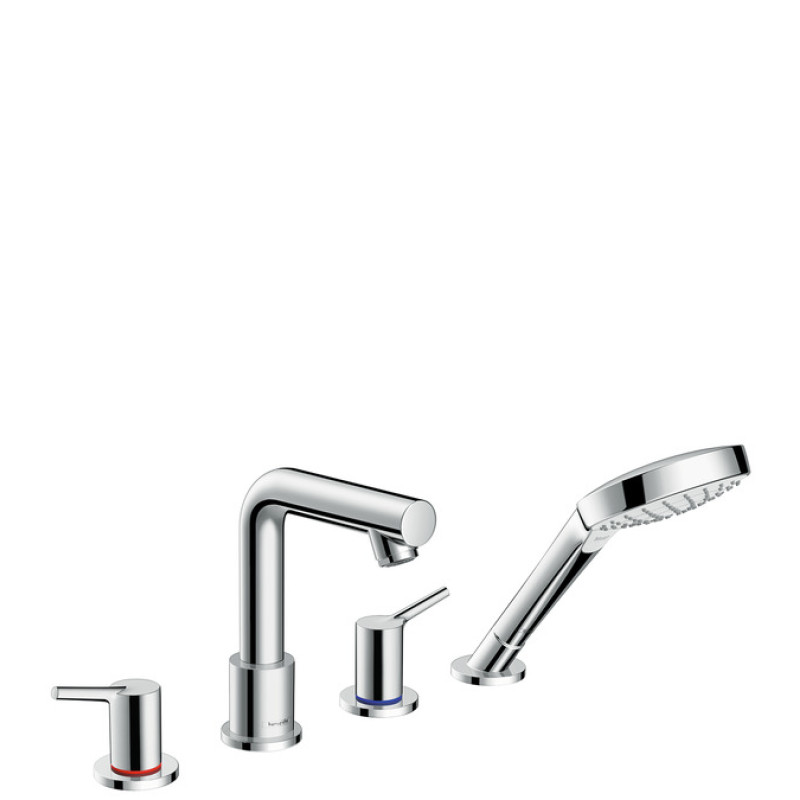 Hansgrohe Talis S Змішувач на край ванни, на 4 отвори, хром, (72419000)