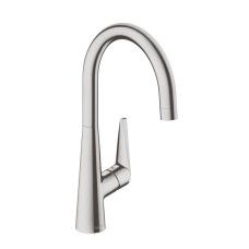 Hansgrohe Talis S Змішувач для кухні 260, одноважiльний, с поворотным виливом, під сталь, (72810800)