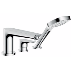 Hansgrohe Talis E Змiшувач на край ванни, на 3 отвори, хром, (71730000)