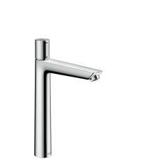 Hansgrohe Talis Select E Змішувач для раковини 240, одноважільний, без зливного гарнитура, хром, (71753000)