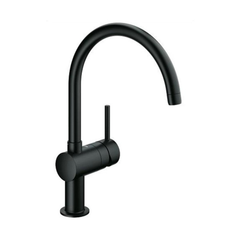 Grohe Minta Змішувачдля кухні одноважільний, DN 15, кол. velvet black, (32917KS0)